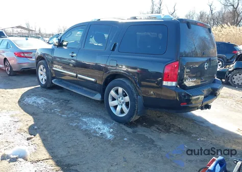 2012 Nissan Armada Sl из США, поврежденный, VIN 5N1AA0NC0CN608897